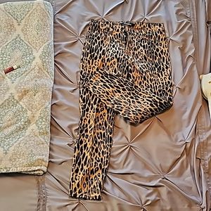 Express leopard legging
